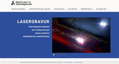Desktop Screenshot of lasergravur.de