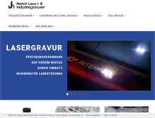 Tablet Screenshot of lasergravur.de